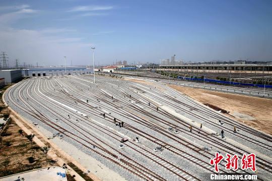 圖為俯瞰基地。　張遠(yuǎn) 攝